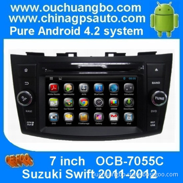 Ouchuangbo Car Radio DVD Player Suzuki Swift 2011-2012 3G Wifi Android 4.2 System iPod USB TV